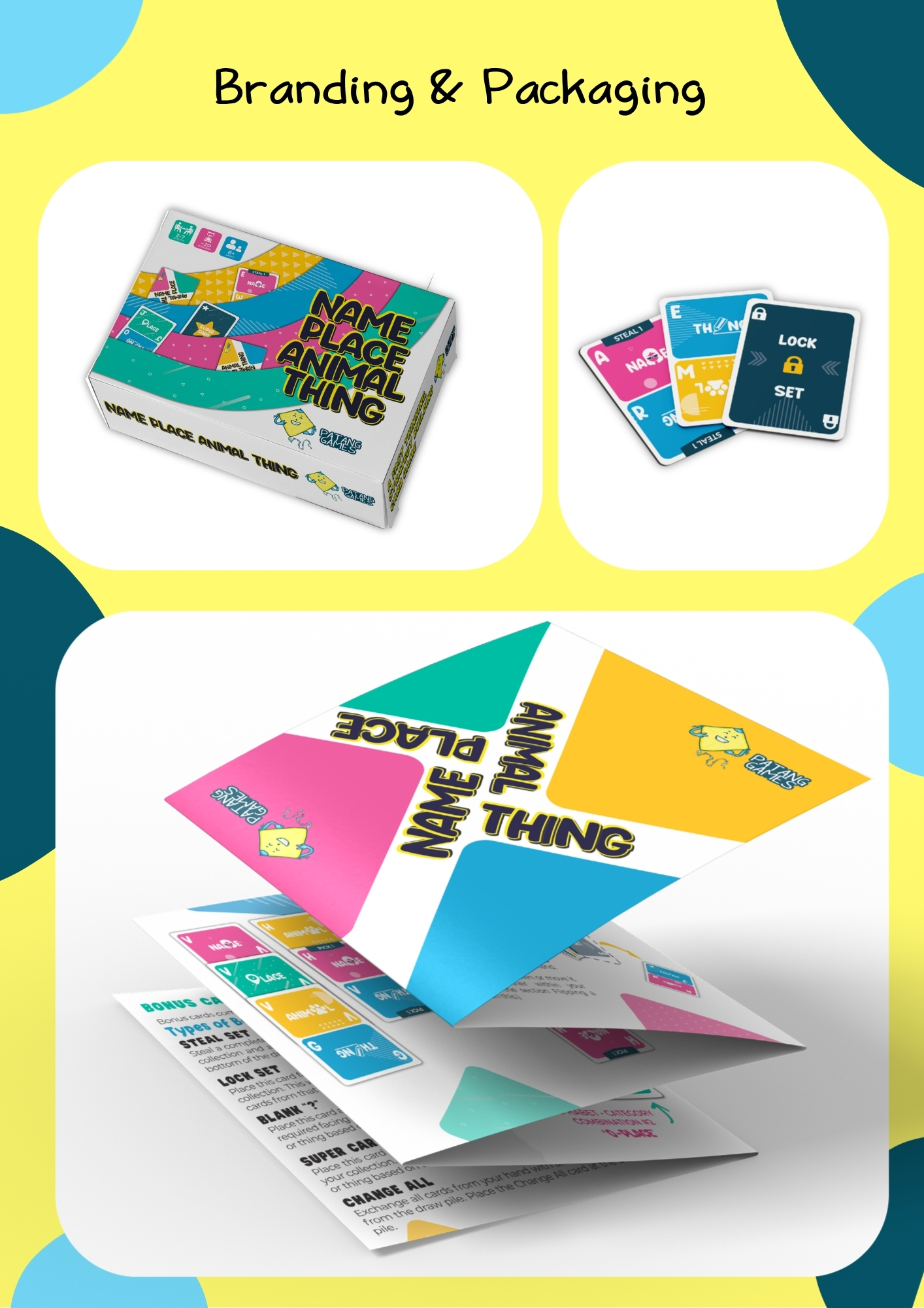 Patang Games Packaging