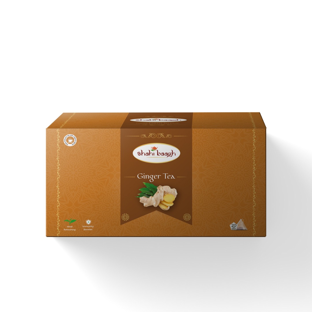 Shahi Baagh Ginger Tea Box